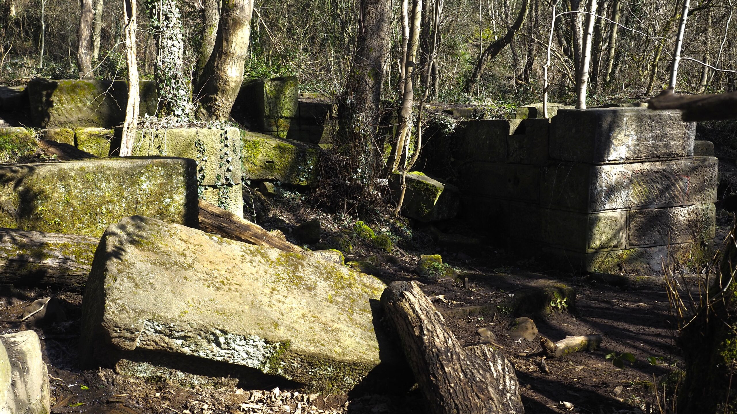 Photograph of Loxley Steel Works remains