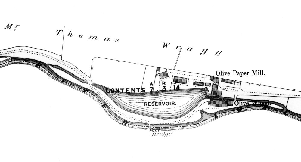 1892 sale plan for the Olive Wheel site