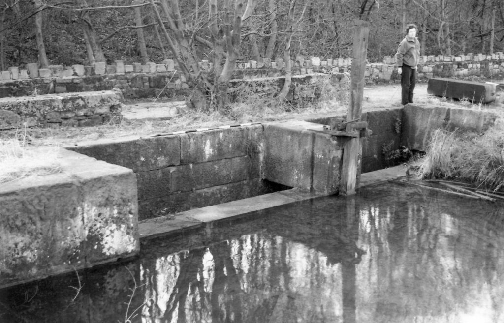 Photograph of the Wisewood rolling mills overflow